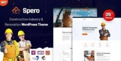 Spero – Construction Industry WordPress Theme 1.1