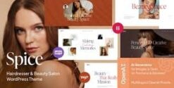 Spice - Beauty & Hair Salon WordPress Theme 1.1