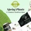 Spring Plants Gardening Houseplants WordPress Theme