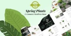 Spring Plants - Gardening & Houseplants WordPress Theme 3.9
