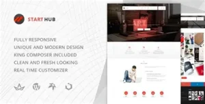 StartHub – Clean Multipurpose Business WordPress Theme 1.0.1