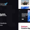 Stukram AJAX Agency Portfolio WordPress Theme