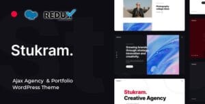 Stukram - AJAX Agency & Portfolio WordPress Theme 6.0.5