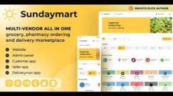 SundayMart - All-in-One Grocery Multivendor eCommerce (Web, Admin, User, Vendor, and Delivery) 24.0