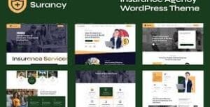 Surancy - Insurance Agency WordPress Theme