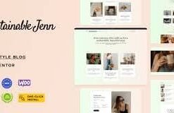 Sustainable Jenn - Eco Lifestyle Blog WordPress Theme 1.0.1