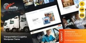 Swifty - Transportation & Logistics WordPress Theme