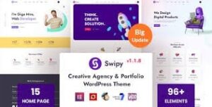 Swipy - Creative Agency WordPress Theme 1.1.2