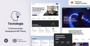 Tecnologia - IT SAAS Software Technology WordPress Theme 5.9