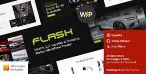 The Flash - Electric Car & Charging Station WordPress Theme 1.12