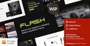 The Flash - Electric Car & Charging Station WordPress Theme 1.12