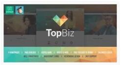 TopBiz – Responsive Corporate WordPress Theme