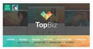 TopBiz – Responsive Corporate WordPress Theme