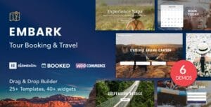 Tour Booking & Travel WordPress Theme - Embark 1.4.4
