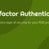Two factor Authentication for RISE CRM