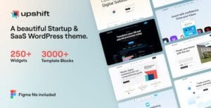 Upshift - Startup & SaaS WordPress Theme 1.0.1