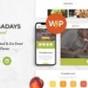 VegaDays Vegetarian Food Festival Eco Event WordPress Theme