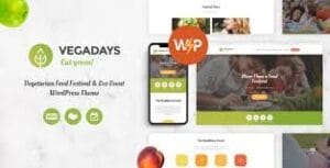 VegaDays - Vegetarian Food Festival & Eco Event WordPress Theme 1.2.0