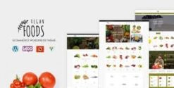 Vegan Food – Organic Store Responsive WooCommerce WordPress Theme 5.2.30