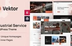 Vektor - Industrial Service WordPress Theme