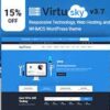 VirtuSky Responsive Web Hosting and WHMCS WordPress Theme