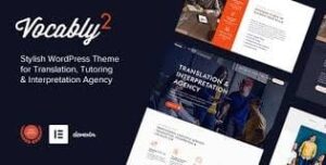 Vocably - Translation & Interpretation Agency WordPress Theme 2.0