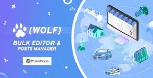 WOLF - WordPress Posts Bulk Editor and Manager Professional - Posts bulk edit 2.0.8.3