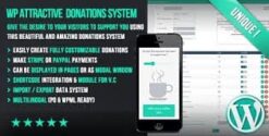 WP Attractive Donations System - Easy Stripe & Paypal donations 1.25
