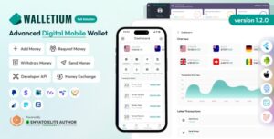 Walletium - Digital Wallet and Payment Gateway Full Solution 1.1.0