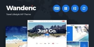 Wanderic - Travel Blog & Lifestyle WordPress Theme 1.0.5