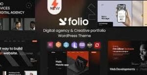 Webfolio - Creative Portfolio & Digital Agency WordPress Elementor Theme 1.0.3