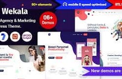 Wekala - Digital Agency & Marketing WordPress Theme