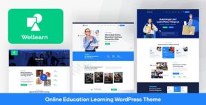 Wellearn - Online Education Learning WordPress Theme 1.0.1
