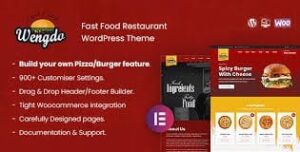 Wengdo - Fastfood WordPress Theme 2.0