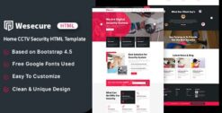 Wesecure – Home Security WordPress Theme