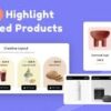 Wiloke Highlight Featured Products for Elementor
