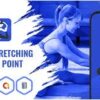 Women Stretching Fitness Point Android App with Facebook and Google Ads