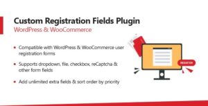 WooCommerce Custom Registration Fields Plugin 1.1.4
