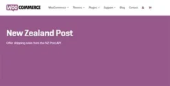 WooCommerce New Zealand Post 3.1