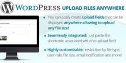 WordPress Upload Files Anywhere 2.6