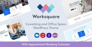 Worksquare - Coworking and Office Space WordPress Theme 1.21