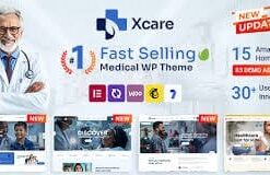 Xcare - Medical and Health Care WordPress Theme 5.0