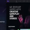 Xion Indie Game Developer WordPress Theme