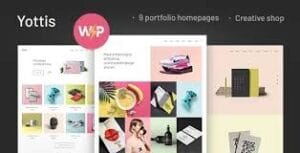 Yottis | Creative Portfolio WordPress Theme + Store 1.0.8
