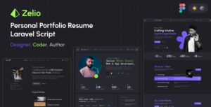 Zelio - Personal Portfolio Resume Laravel Script 1.1.7