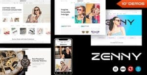 Zenny - Jewelry, Watches & Glasses Elementor WooCommerce WordPress Theme 1.7.4