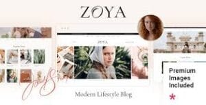 Zoya - Lifestyle Blog WordPress Theme 1.2