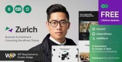 Zurich - Business & Investment Consulting WordPress Theme 1.1