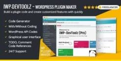 iWP-DevToolz (Pro) - WordPress Plugin Maker + Code Generator 24.03.09