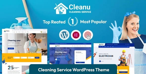 Cleanu - Cleaning Services WordPress 1.0.6